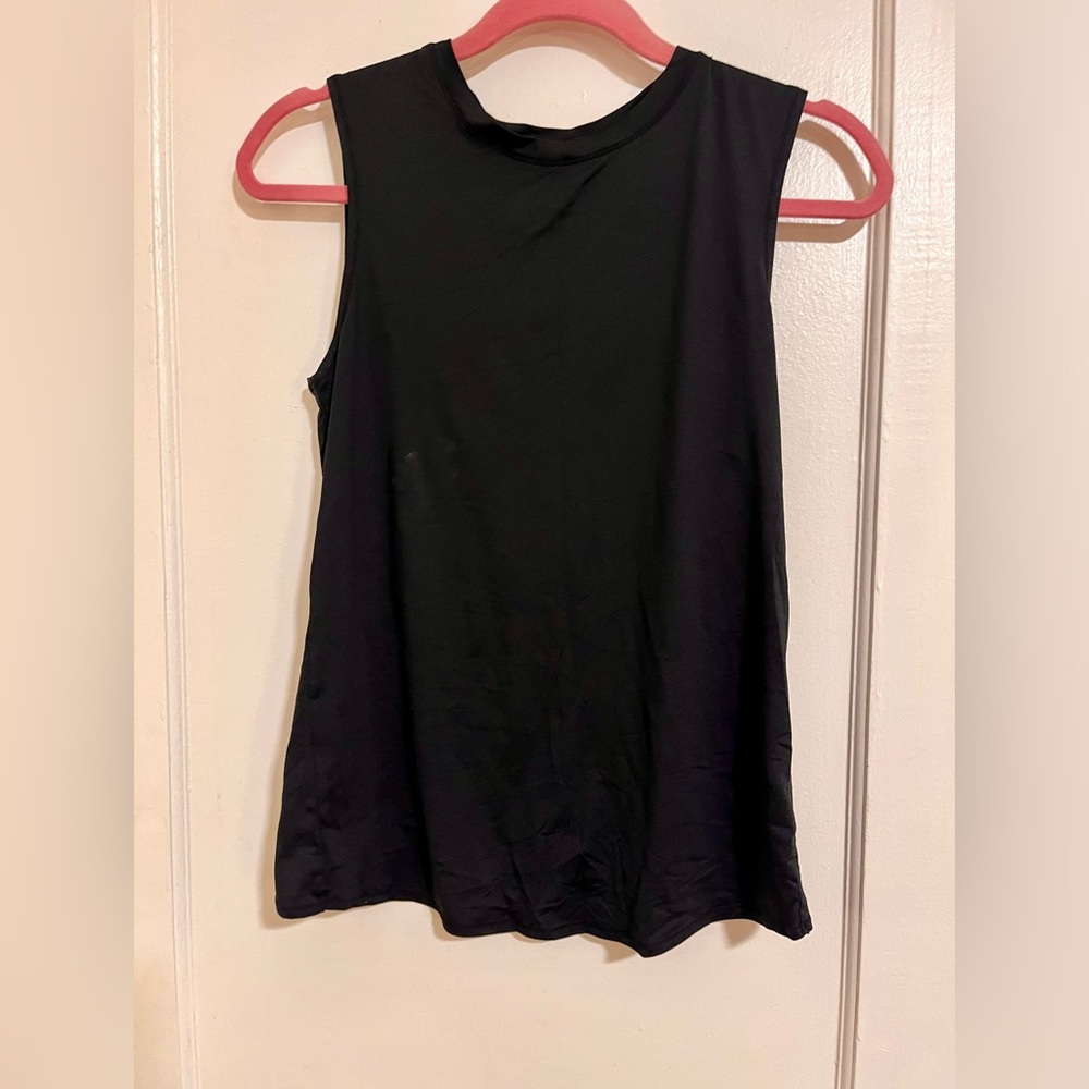 Athleta Black Sleeveless Women's Top